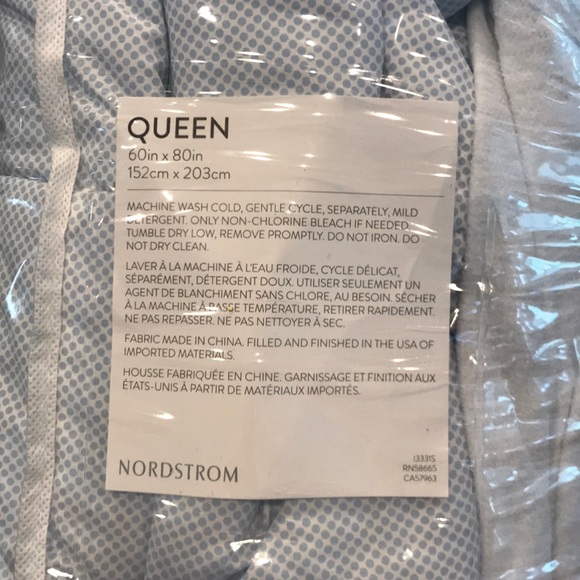 Nordstrom NIP Cooling Down Alternative Mattress Pa - Picture 7 of 10